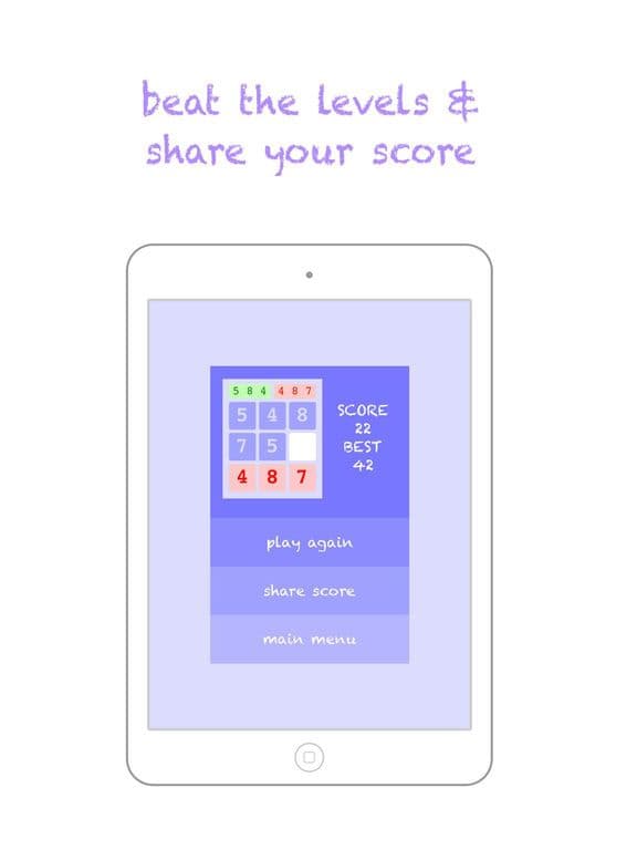 MoveMove - Matching Numbers screenshot 4