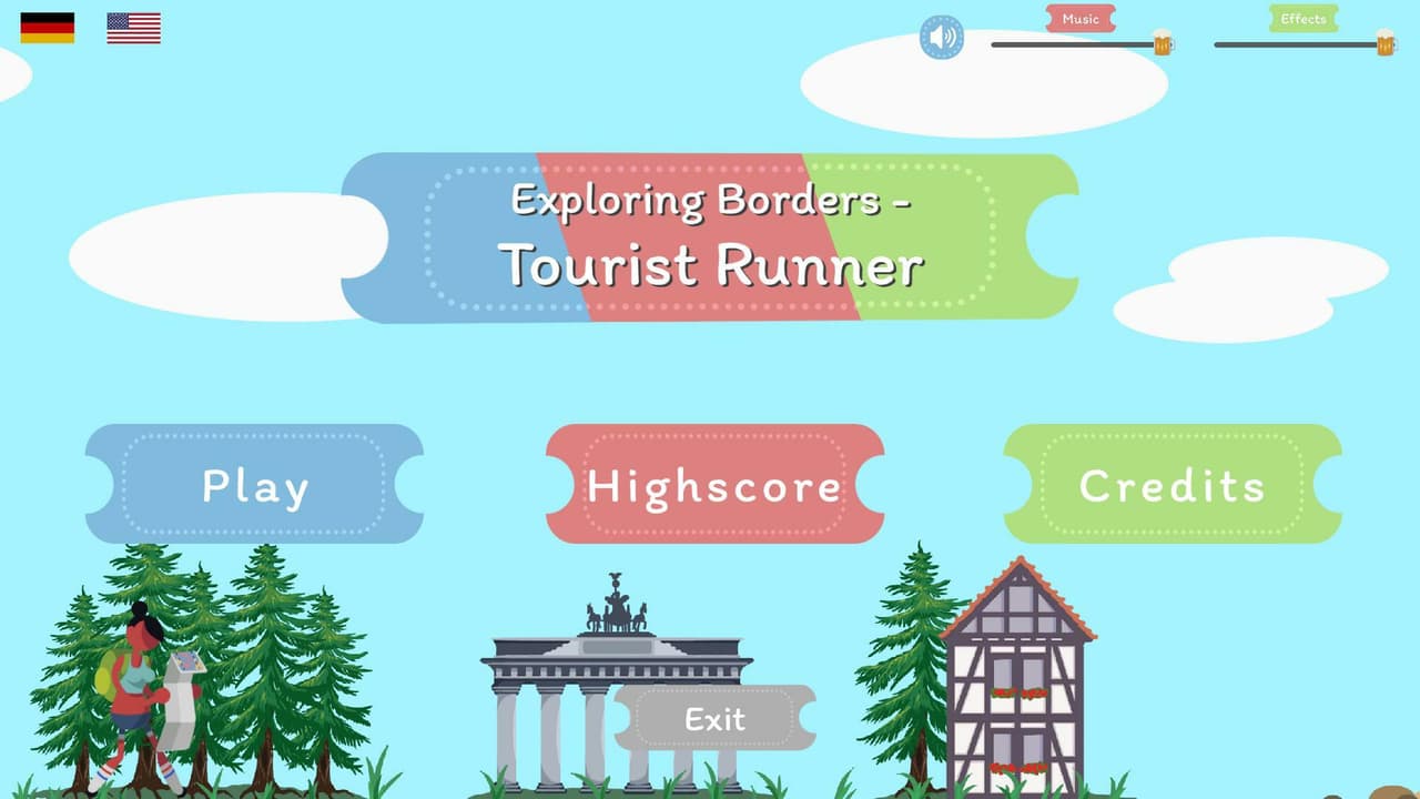 Exploring Borders - Tourist Runner screenshot 4