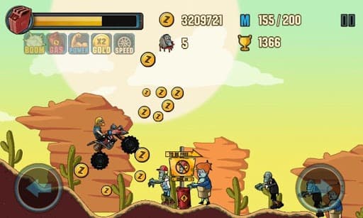 Zombie Road Racing screenshot 5