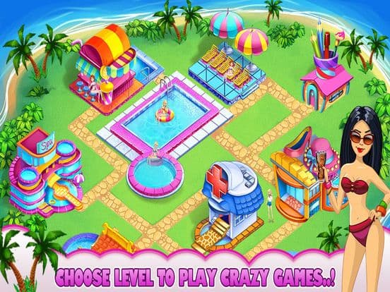 Pool Party Splash (Pro) - Crazy Princess Swimming screenshot 3