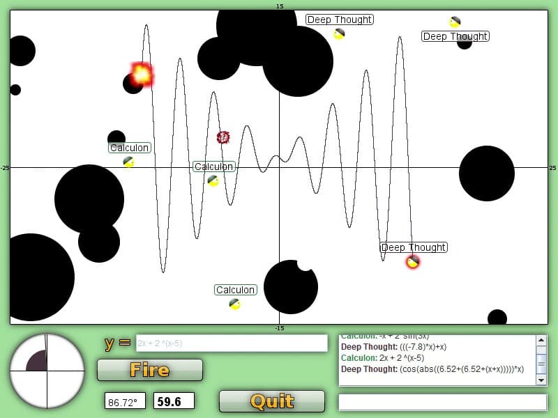 Graphwar screenshot 2