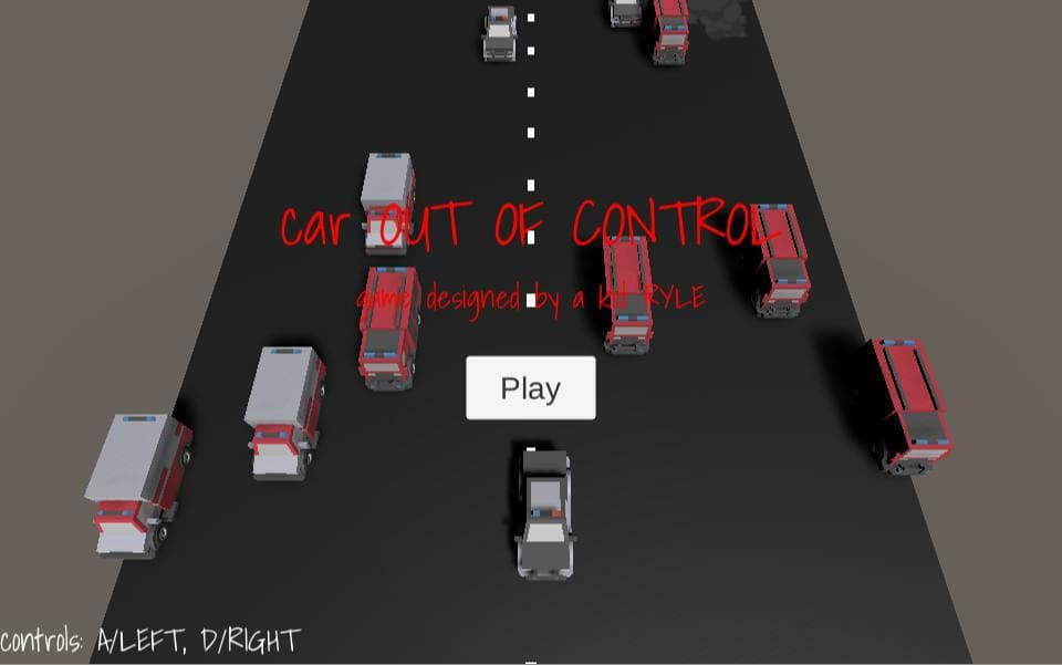 car OUT OF CONTROL