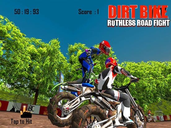 Dirt Bike Road Fight Racing screenshot 5