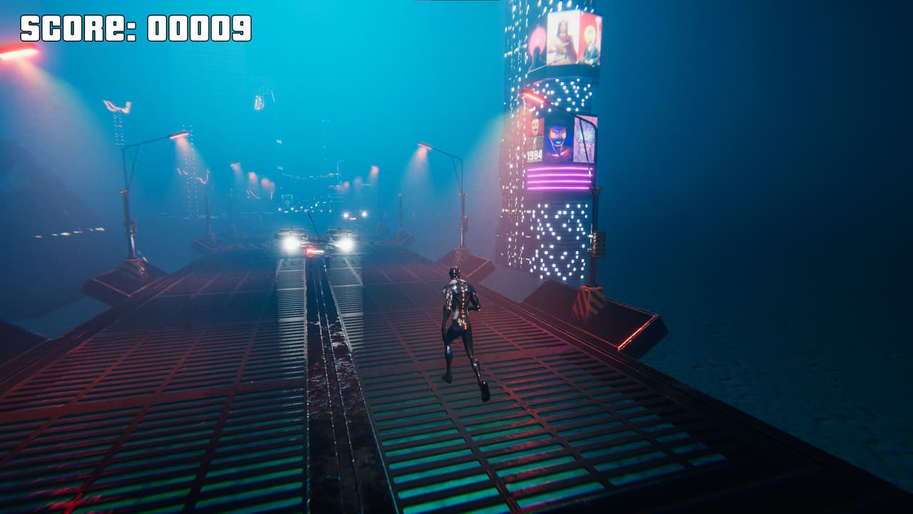 Cyberpunk Surfer screenshot 2