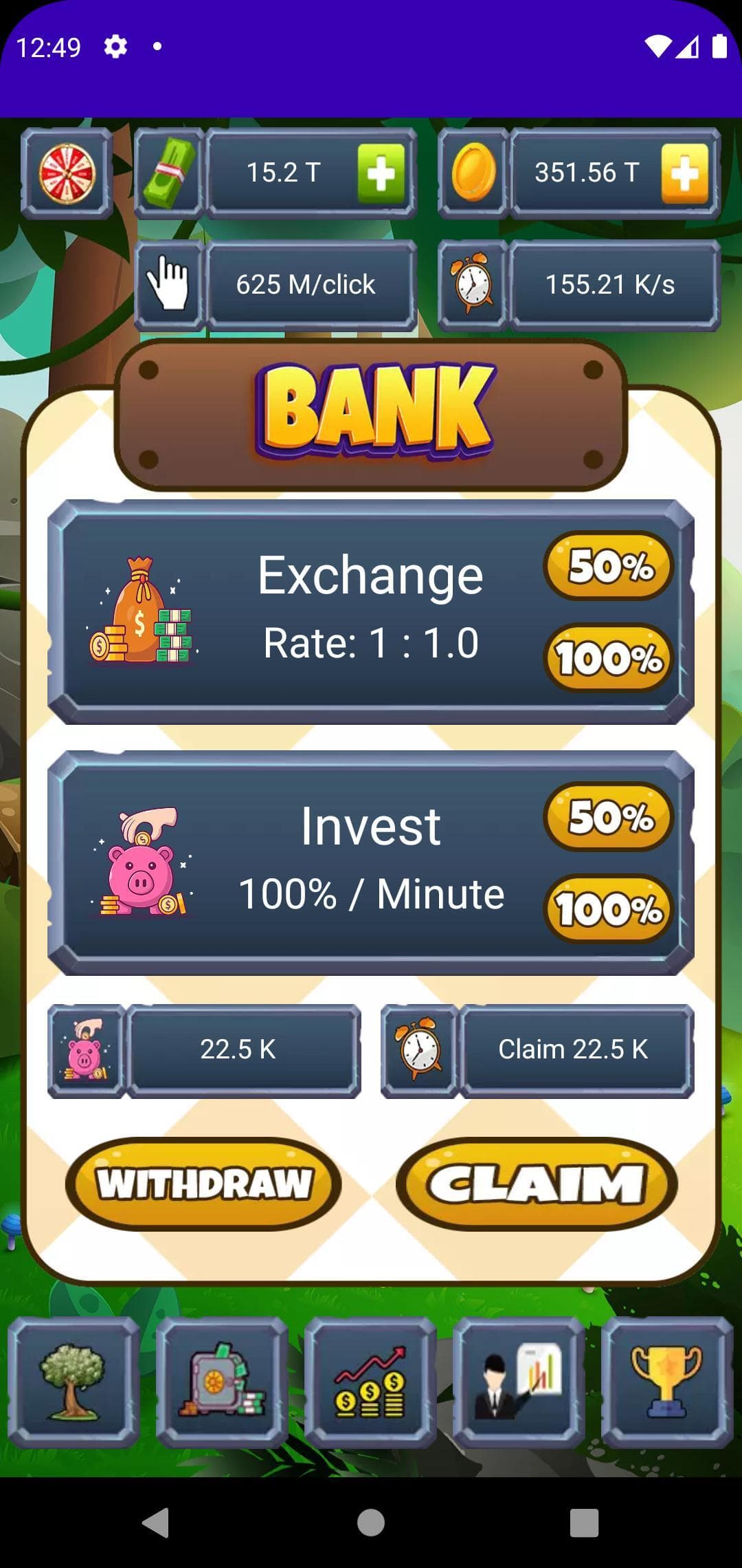 Rich Clicker 2 - Money Tree screenshot 3