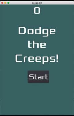 Dodge the Creeps (Arduino kid)
