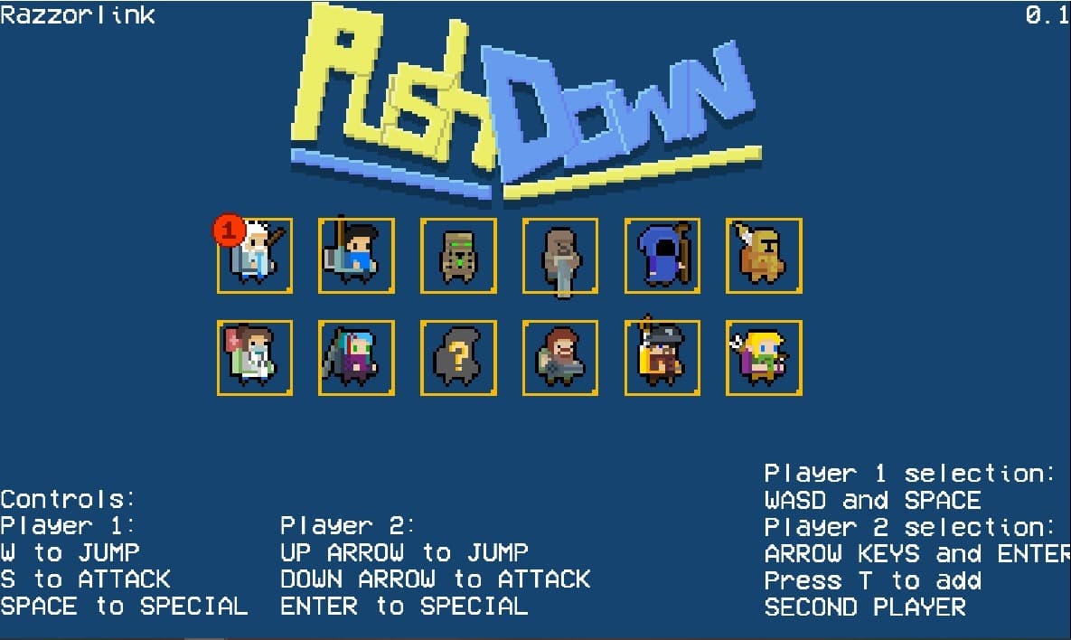 PushDown screenshot 2