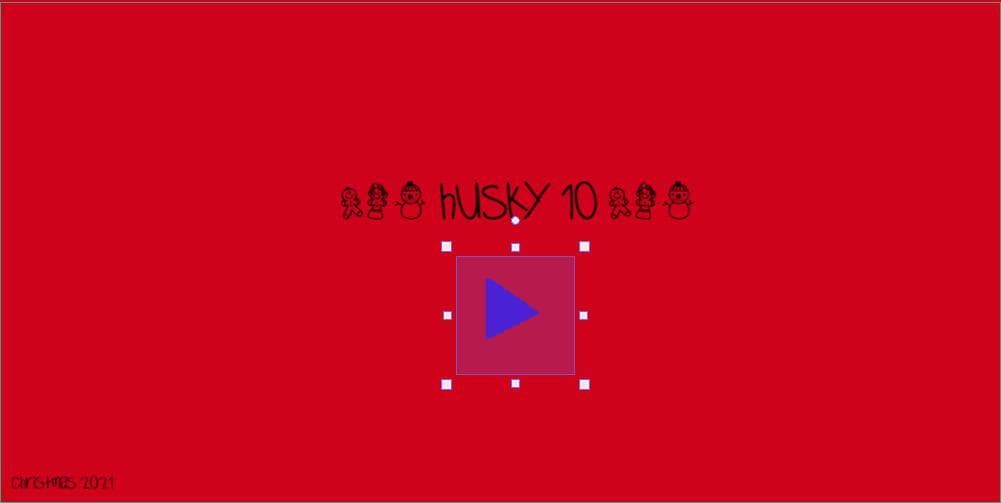 Husky 10 logo 5: christmas 2021