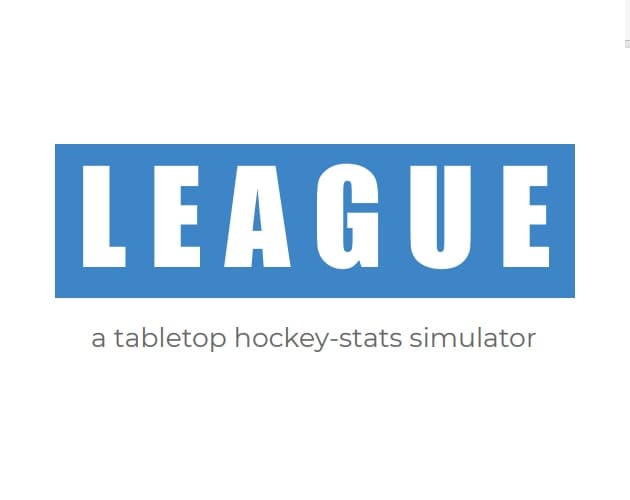 League - A Hockey Stats Simulator