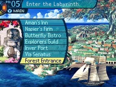 Etrian Odyssey III: The Drowned City screenshot 2