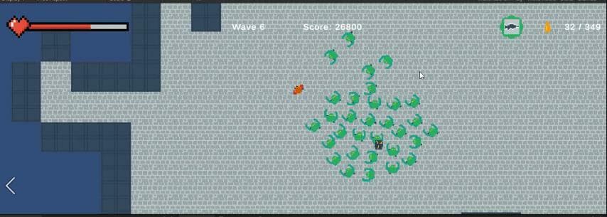 Zombie Dungeon (itch) (Ferocious Games) screenshot 3