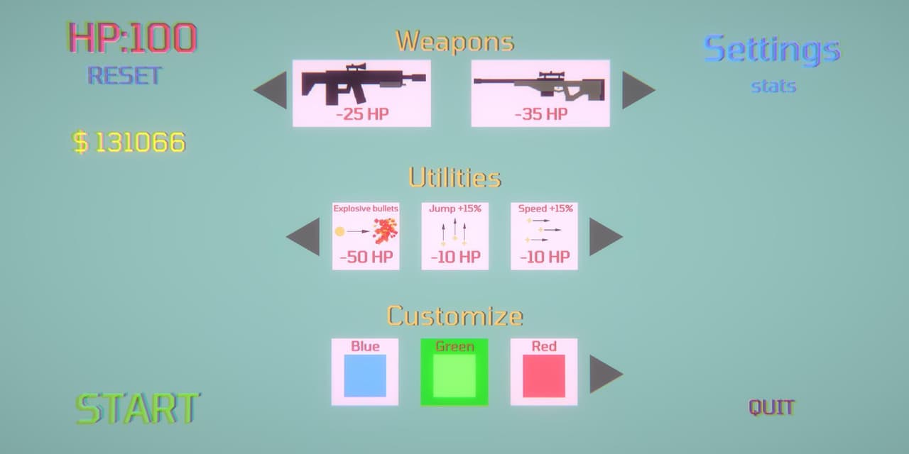 WGE (Worst Game Ever) ak square shooter screenshot 3