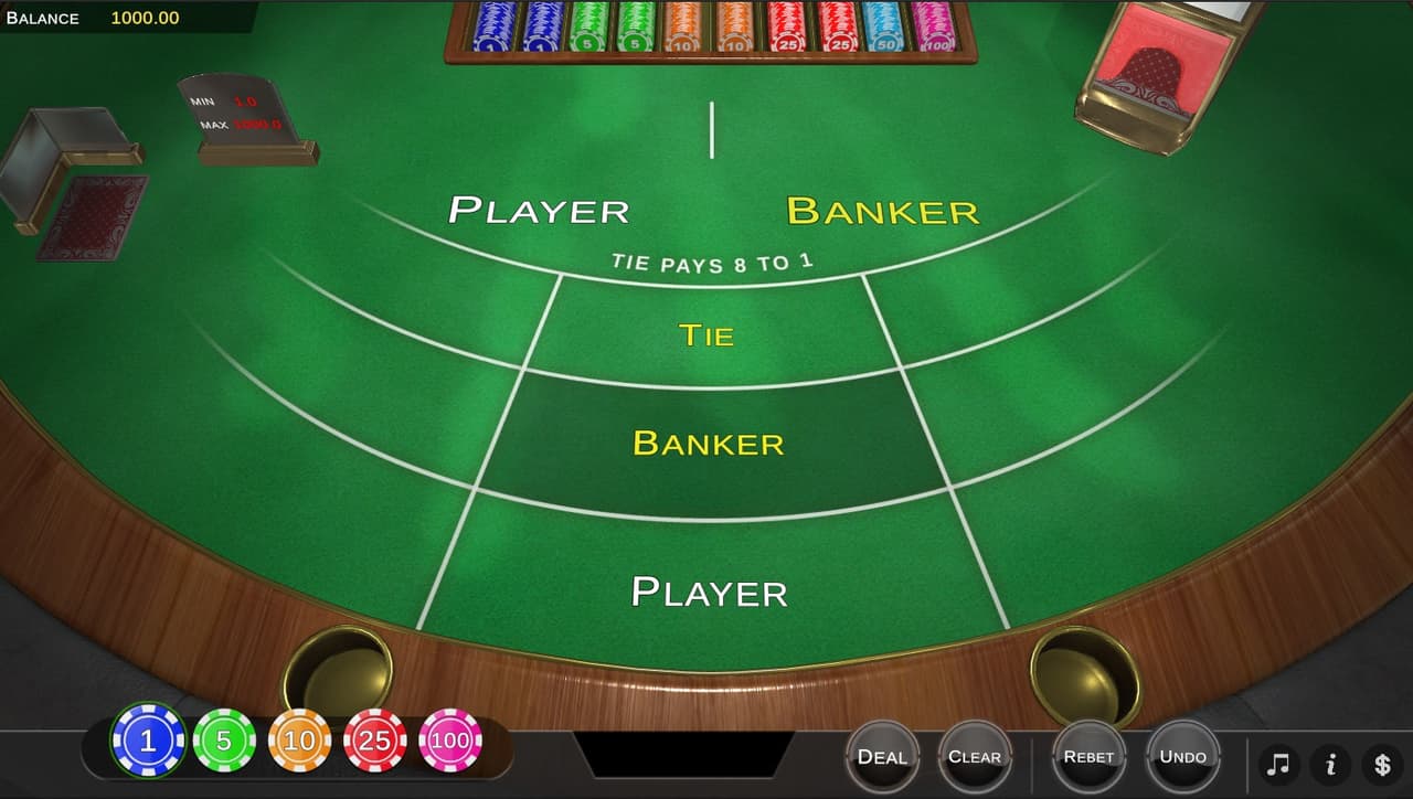Baccarat Game screenshot 3