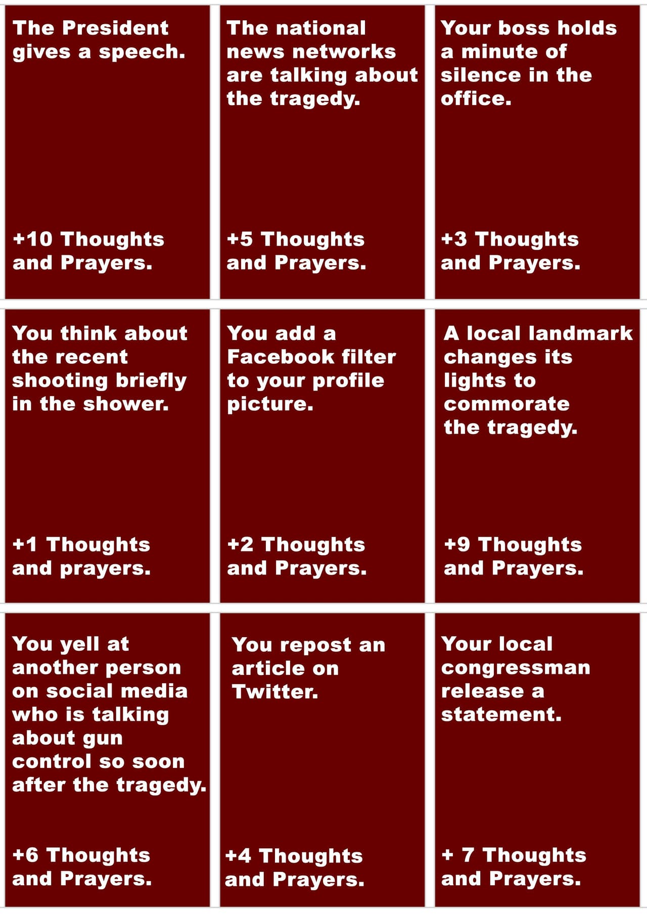 Thoughts & Prayers screenshot 2