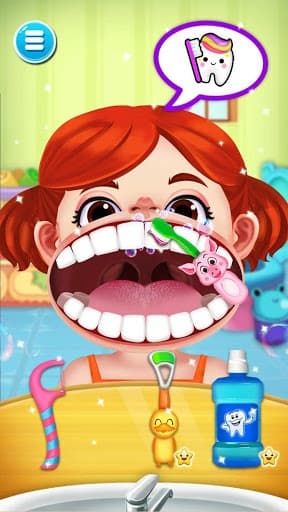 Crazy dentist games with surgery and braces screenshot 3