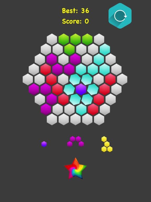 Hexagonal Merge.. screenshot 5