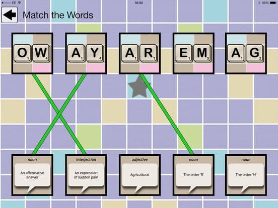 Two Letter Words: Matchups screenshot 2
