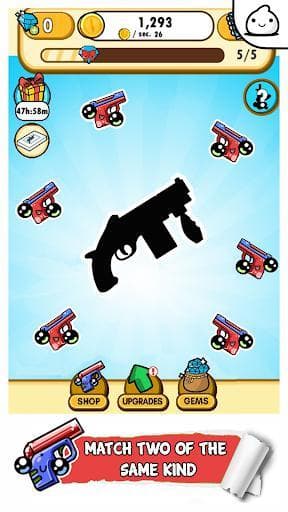 Guns Evolution - Idle Cute Clicker Game Kawaii screenshot 3