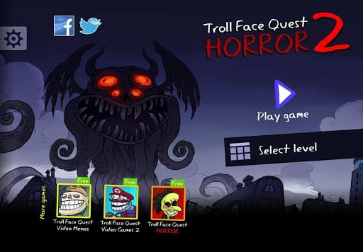 Troll Face Quest Horror 2: 🎃Halloween Special🎃 screenshot 2