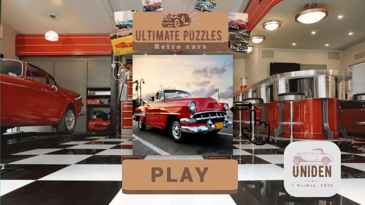 Ultimate Puzzles Retro Cars screenshot 3