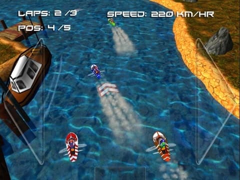 Boat Racing Challenge ( 3D Racing Games ) screenshot 4