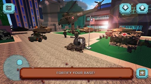 Gunship Craft: Crafting & Helicopter Flying Games screenshot 6