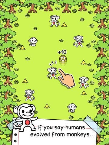 Monkey Evolution | Clicker Game of the Mutant Monkeys screenshot 2
