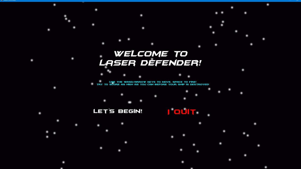 Laser Defender (Shiv) screenshot 2