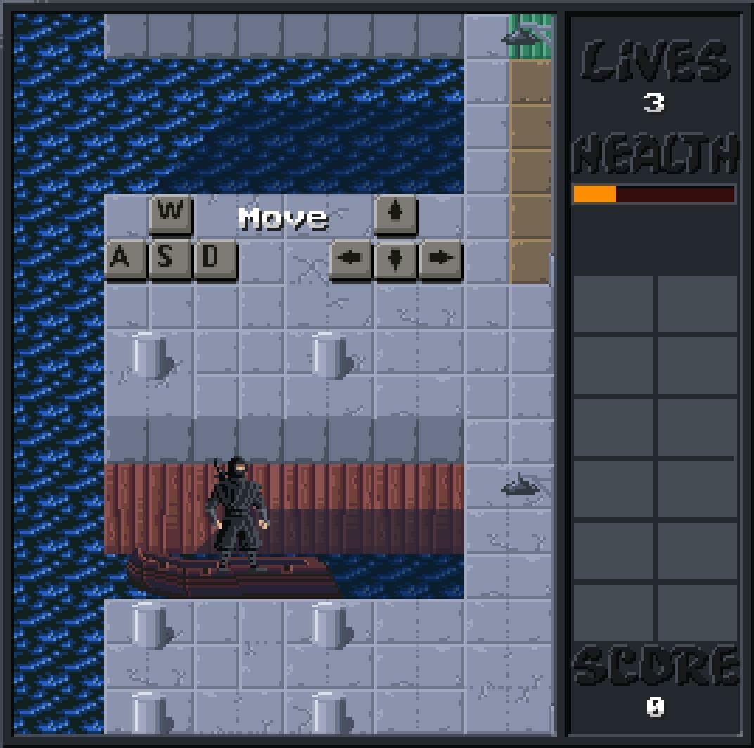 Ninja Tetris screenshot 2