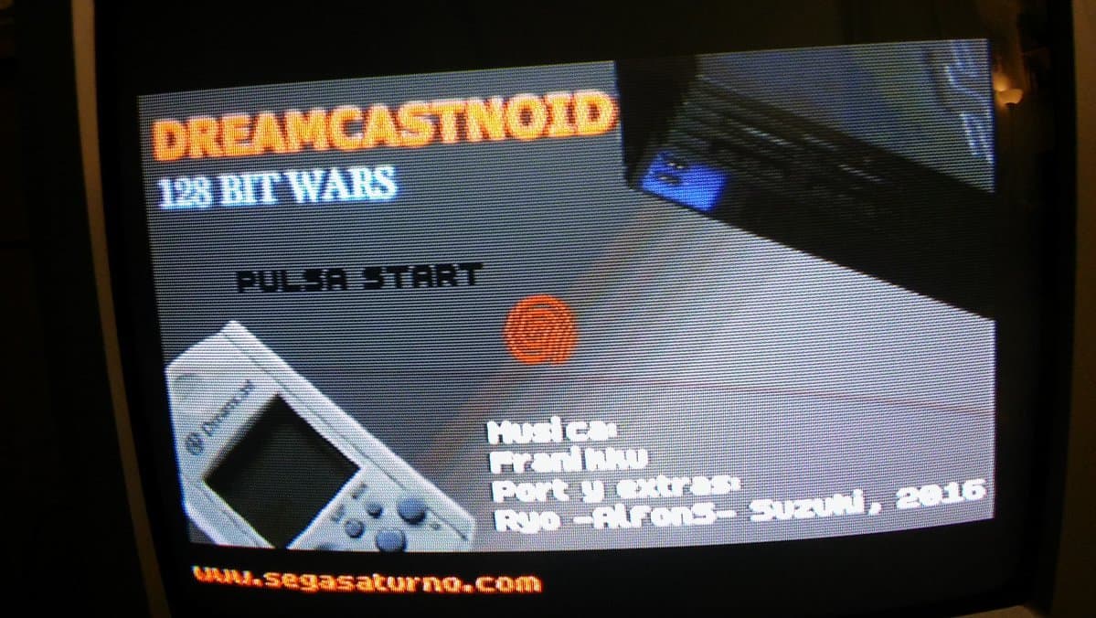 Dreamcastnoid (SEGA Dreamcast) screenshot 2