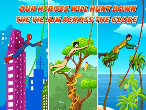 A Supervillain Swinging Escape Free screenshot 4