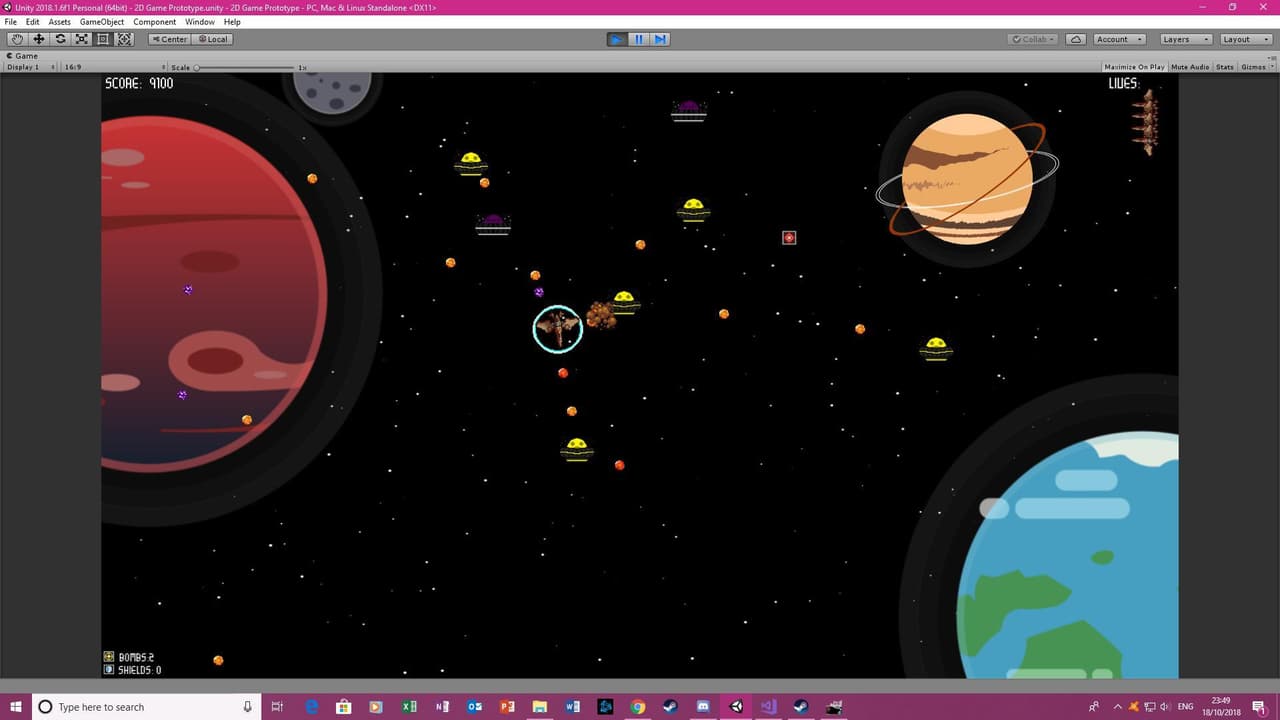 Space Invaders (itch) (ZyaxitronED) screenshot 4