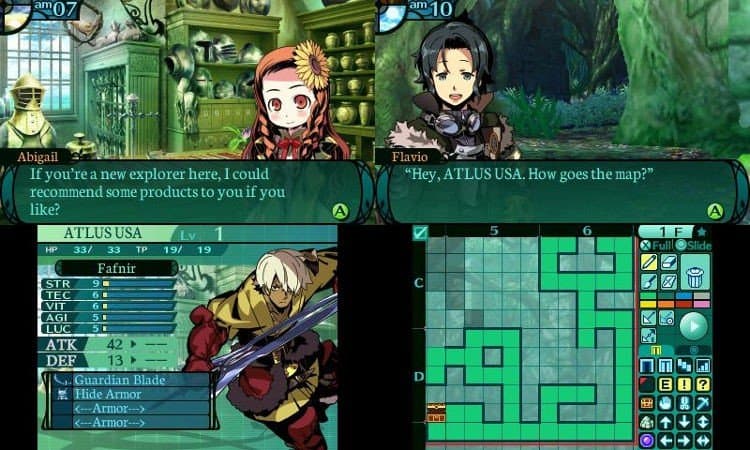 Etrian Odyssey 2 Untold: The Fafnir Knight