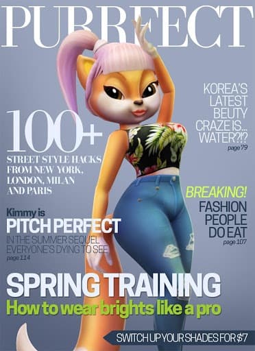 Kimmy Superstar: Talking Fashion Cat screenshot 3