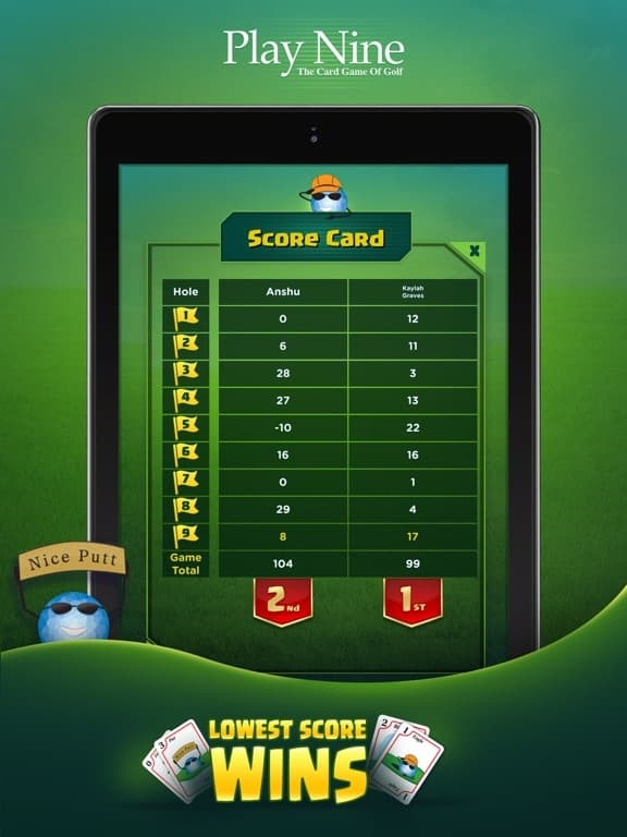 Play Nine: The Golf Card Game screenshot 4
