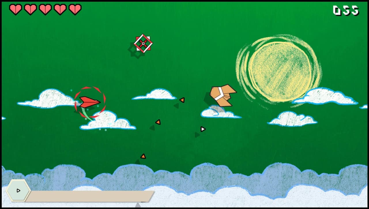 Origami Flight (Demo) screenshot 2