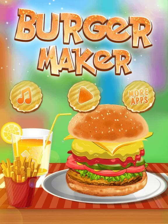 Burger Maker:Cooking Game screenshot 2