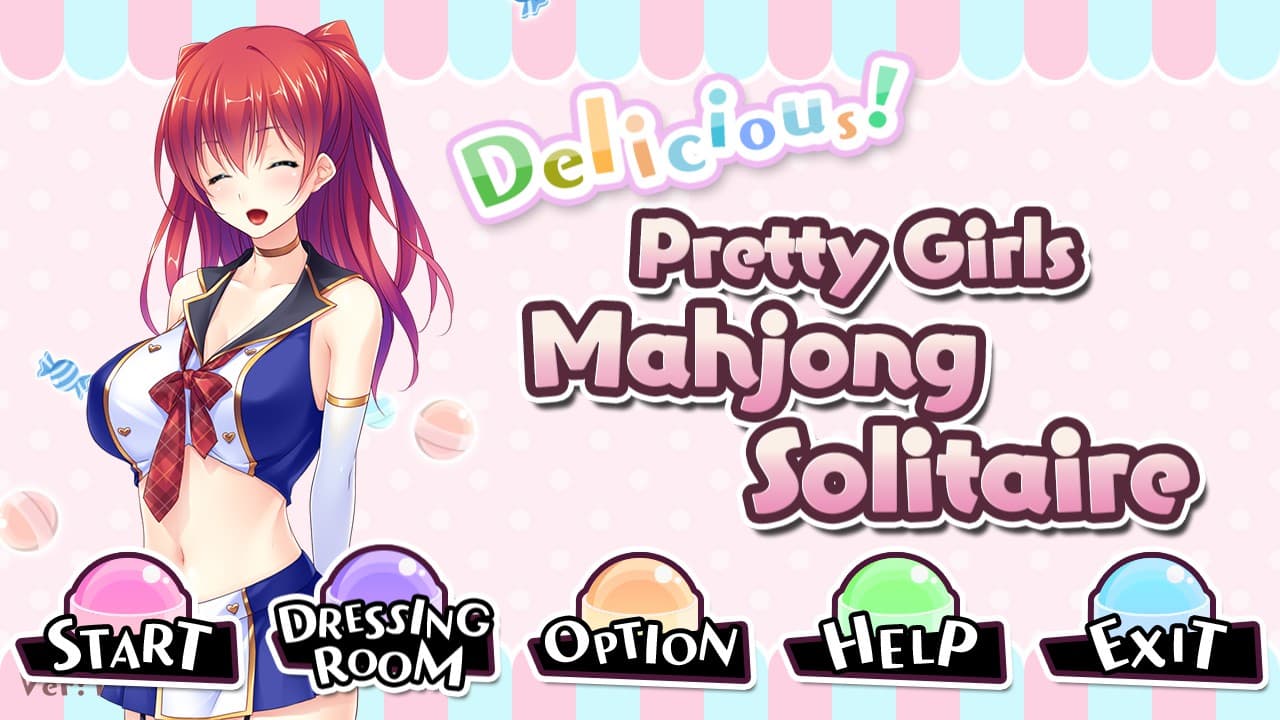 Delicious! Pretty Girls Mahjong Solitaire screenshot 2