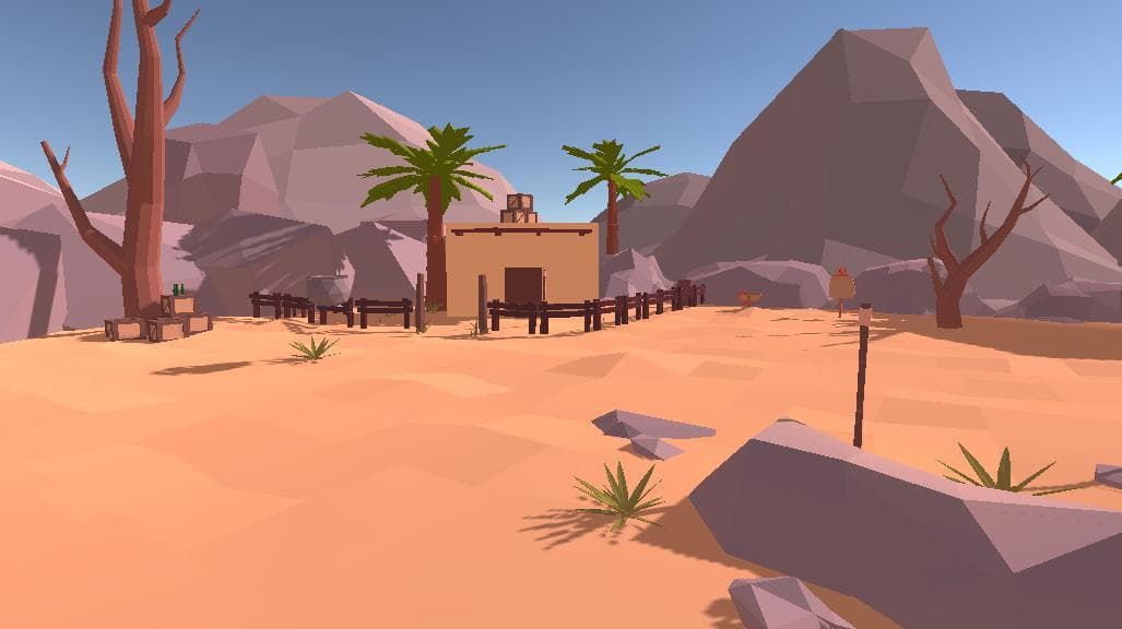 Low-Poly Game World Walkthrough screenshot 2