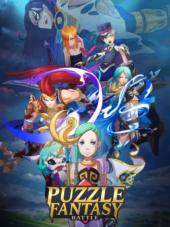 Puzzle Fantasy - RPG Battles screenshot 2