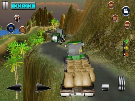 Off-road Tractor Driving Sim3D