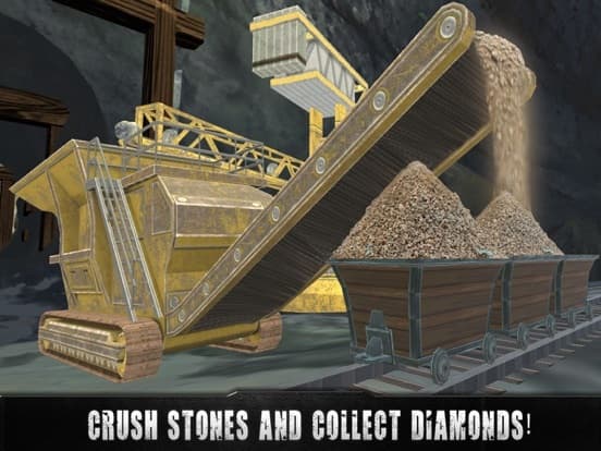 Diamond Mine excavator 3D: Construction Quarry Haul Truck Driver screenshot 2