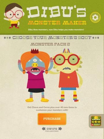 Dibus Monster Maker Lite screenshot 4