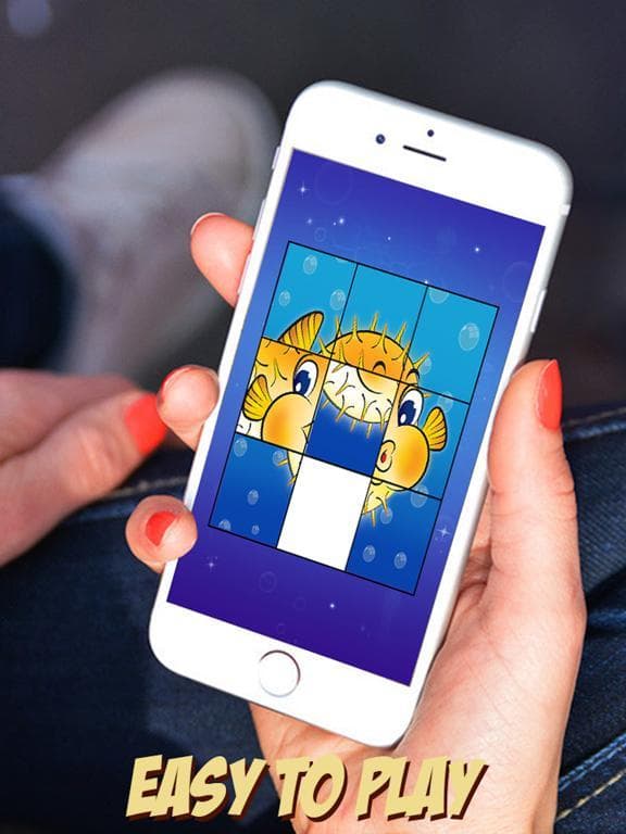 Sea Animals Slide Puzzle For Kids screenshot 5
