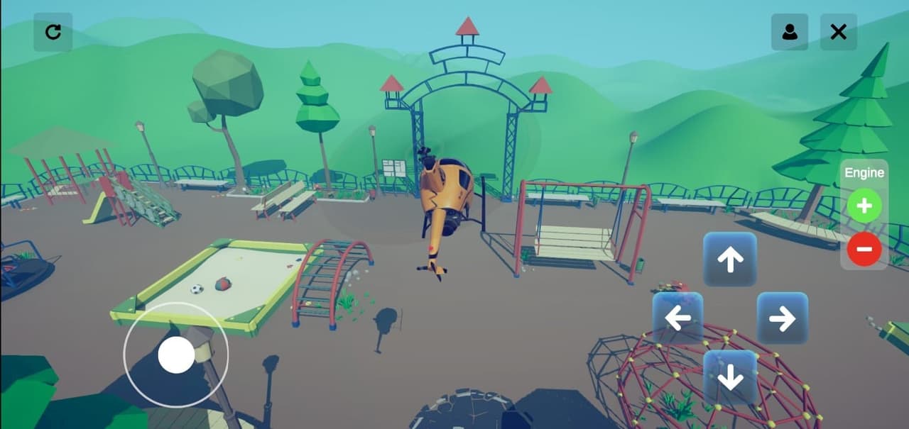 Helicopter Simulator (itch) (Aman) screenshot 3