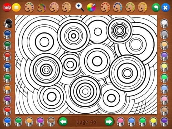 Geometric Designs Coloring screenshot 5