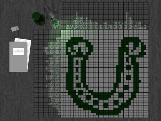 Patrick Japanese Crossword - The Most Green Nonogram