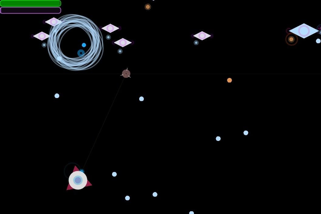 Minimalistic Spaceship War