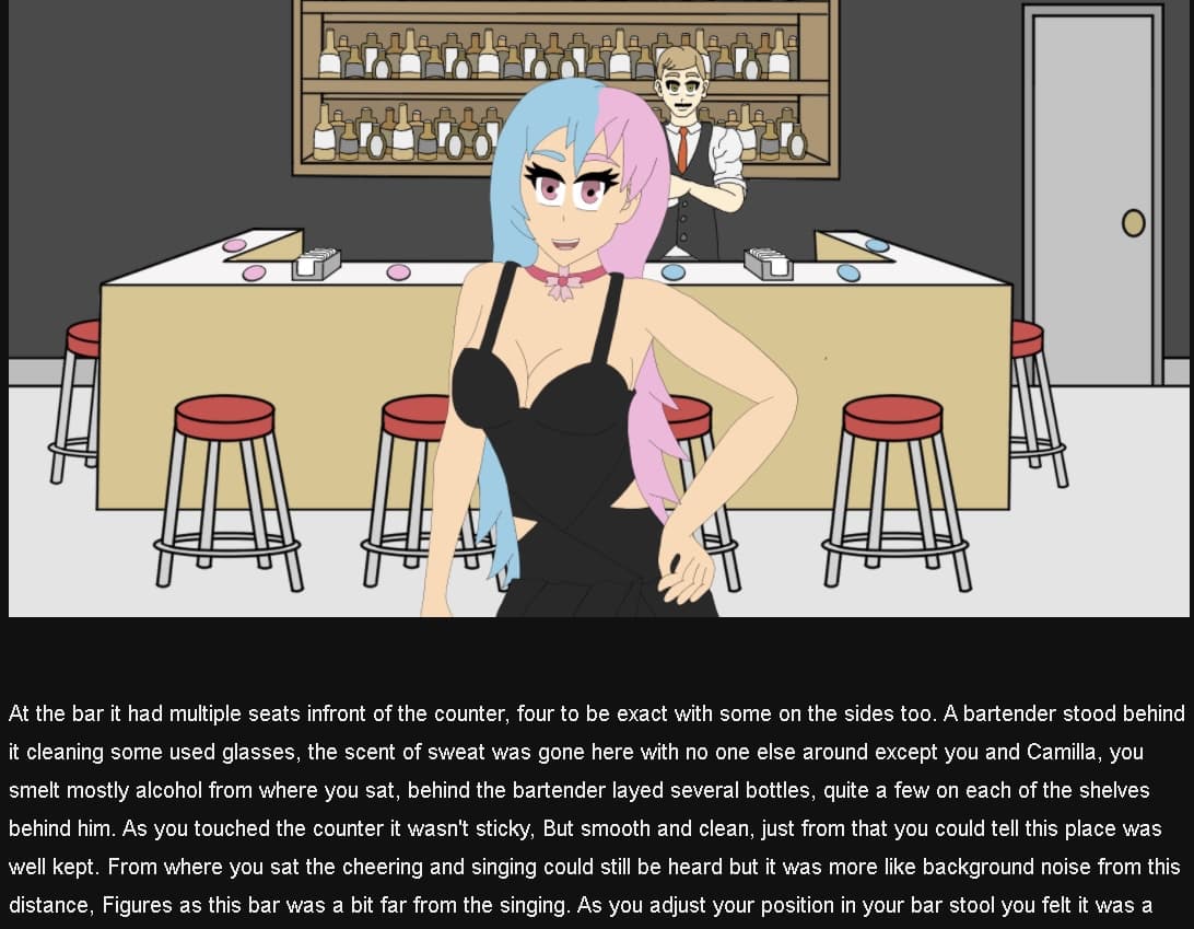 Camilla Visual Novel screenshot 2