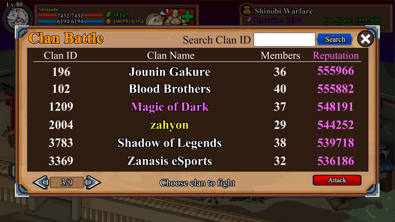 Shinobi Warfare screenshot 5